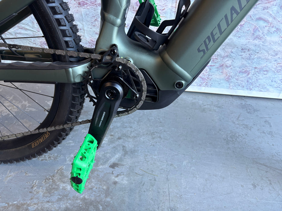Specialized Turbo Levo 4 Alloy Demo S3 Satin Cypress Metallic / Dark Moss Green