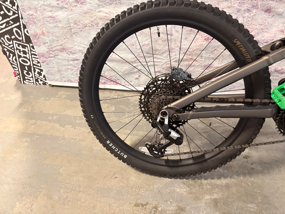 Specialized Turbo Levo 4 Comp Alloy Demo S2 Gunmetal / White Mountains