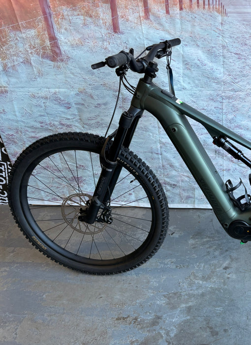 Specialized Turbo Levo 4 Alloy Demo S3 Satin Cypress Metallic / Dark Moss Green