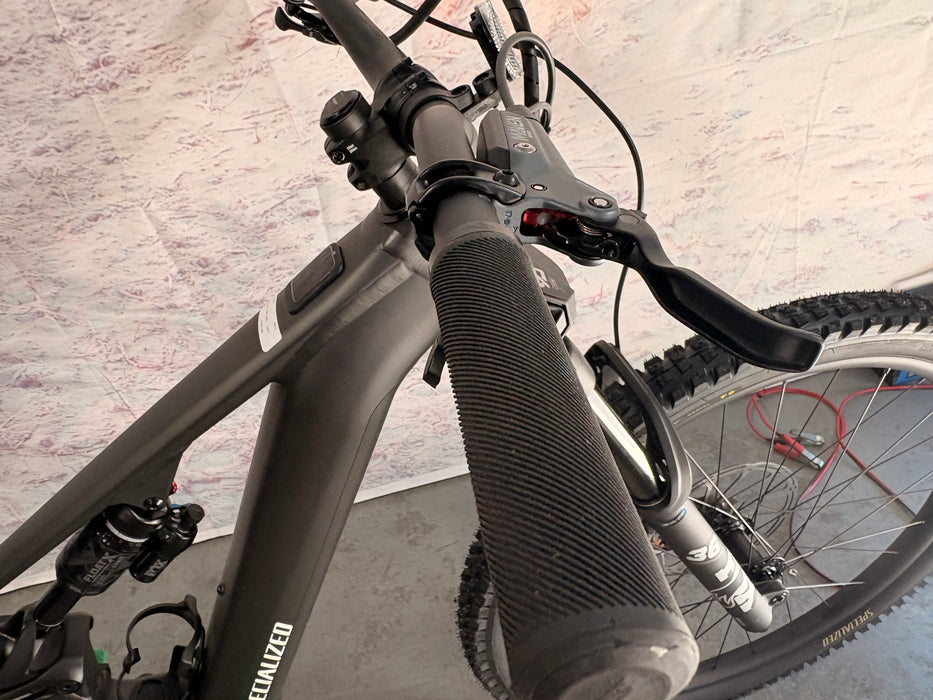 Specialized Turbo Levo 4 Comp Alloy Demo S3 Gloss Metallic Obsidian / Silver Dust
