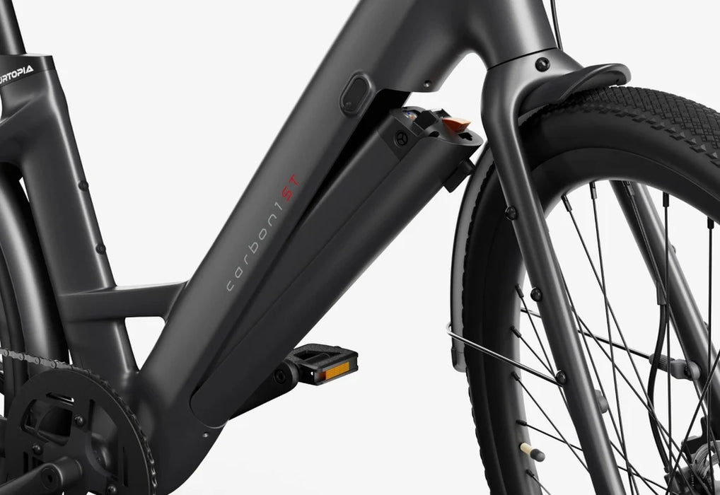 e bike fully carbon test Carbon Classic Step-Thru E-Bike