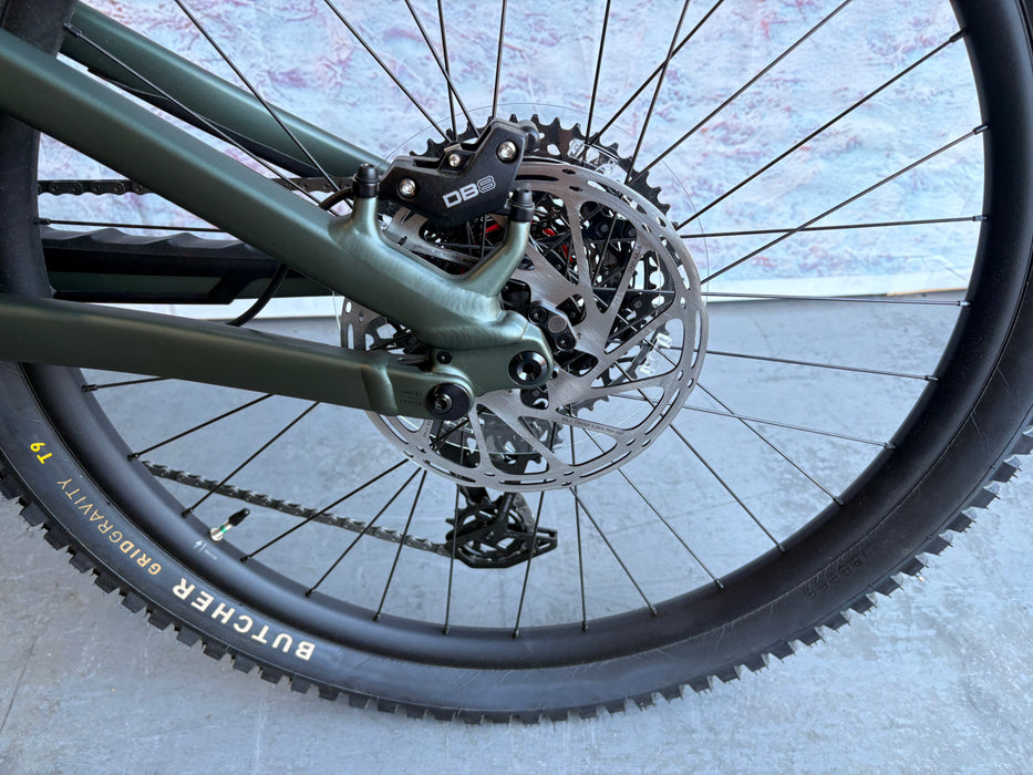 Specialized Turbo Levo 4 Alloy Demo S3 Satin Cypress Metallic / Dark Moss Green