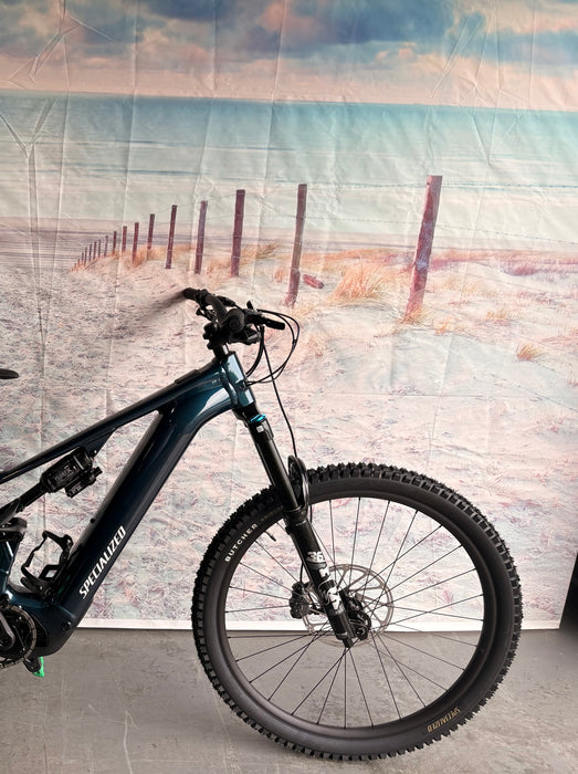 Specialized Turbo Levo 4 Comp Alloy Demo S4 Gloss Deep Lake Metallic / Dune White