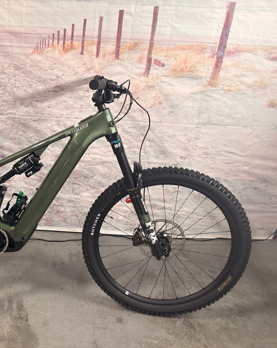 Specialized Turbo Levo 4 Expert Demo Gloss Cypress Metallic / Silver Dust S4