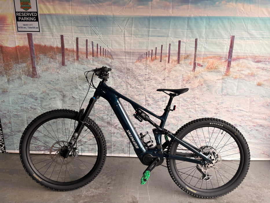 Specialized Turbo Levo 4 Comp Alloy Demo S4 Gloss Deep Lake Metallic / Dune White