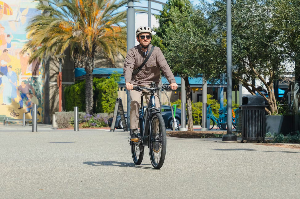 Aventon Level 4 REC Ebike Step-Over