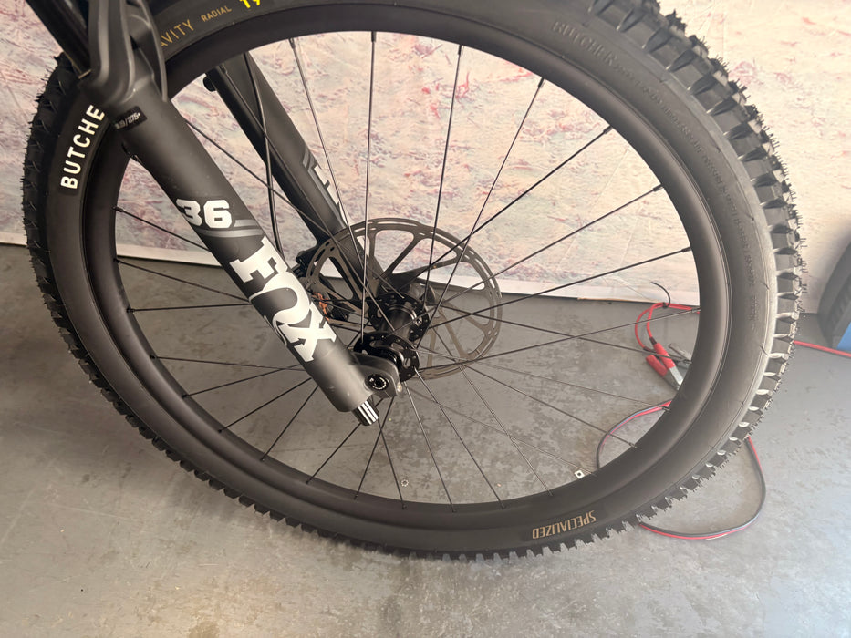 Specialized Turbo Levo 4 Comp Alloy Demo S3 Gloss Metallic Obsidian / Silver Dust