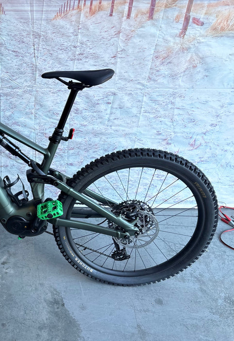 Specialized Turbo Levo 4 Alloy Demo S3 Satin Cypress Metallic / Dark Moss Green