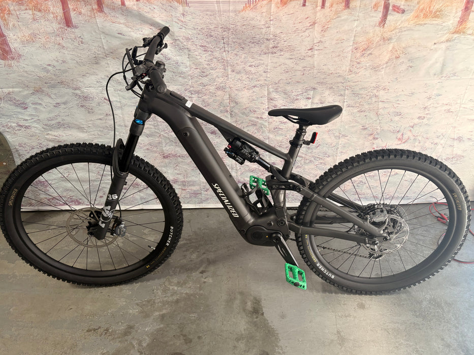 Specialized Turbo Levo 4 Comp Alloy Demo S3 Gloss Metallic Obsidian / Silver Dust