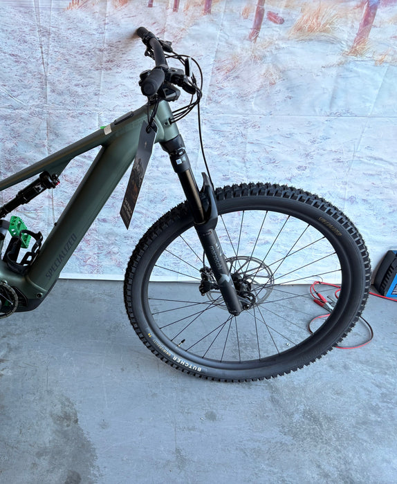 Specialized Turbo Levo 4 Alloy Demo S3 Satin Cypress Metallic / Dark Moss Green