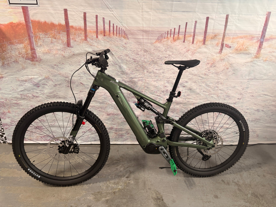 Specialized Turbo Levo 4 Expert Demo Gloss Cypress Metallic / Silver Dust S4