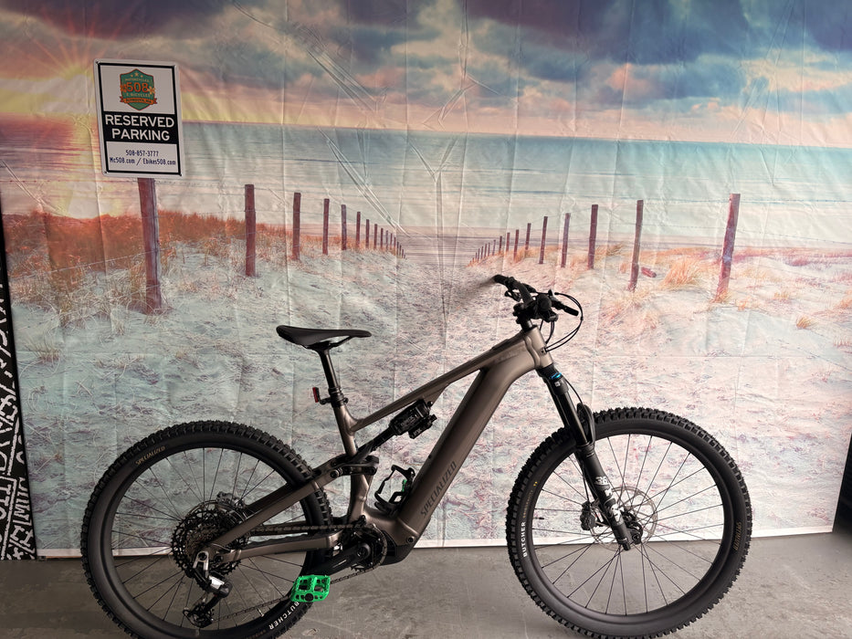 Specialized Turbo Levo 4 Comp Alloy Demo S4 Gunmetal / White Mountains