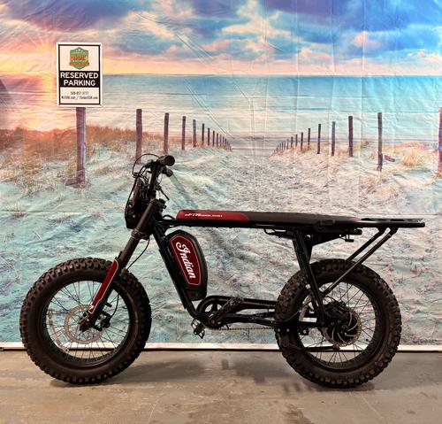 Indian SUPER73 eFTR Hooligan 1.2 Electric Bike Demo