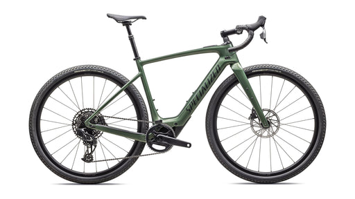 Specialized Turbo Creo 2 Comp Demo 58 Cypress Metallic / Black Liquid Metal