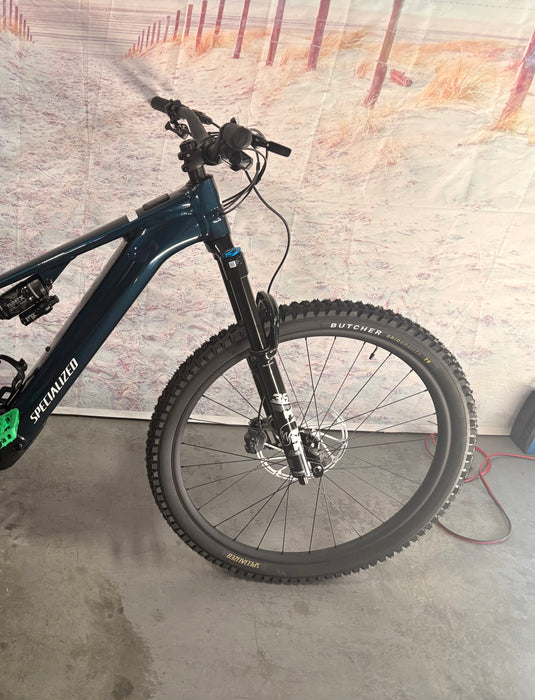Specialized Turbo Levo 4 Comp Alloy Demo S4 Gloss Deep Lake Metallic / Dune White