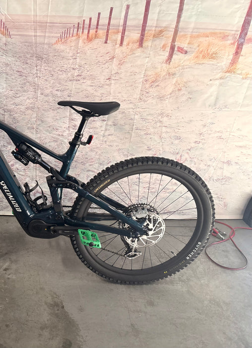 Specialized Turbo Levo 4 Comp Alloy Demo S4 Gloss Deep Lake Metallic / Dune White