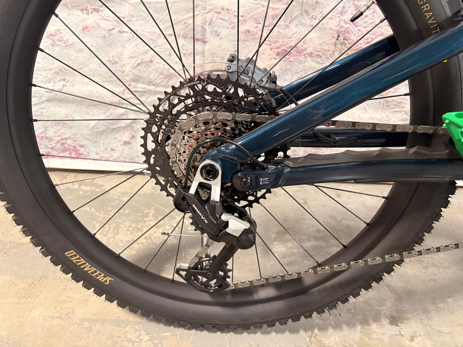 Specialized Turbo Levo 4 Comp Alloy Demo S4 Gloss Deep Lake Metallic / Dune White