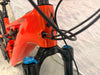 Specialized Turbo Levo 4 Comp Carbon Demo Gloss Orange Tint Over Silver Dust / Dark Navy S4