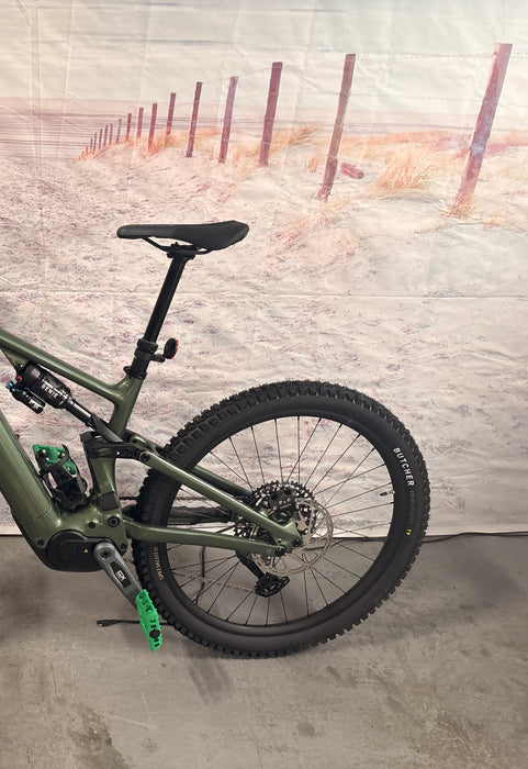 Specialized Turbo Levo 4 Expert Demo Gloss Cypress Metallic / Silver Dust S3