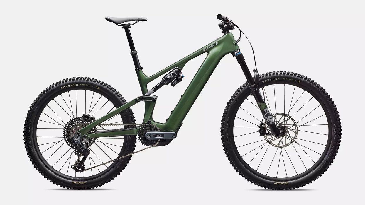 Specialized Turbo Levo 4 Expert Demo Gloss Cypress Metallic Silver Dust S4