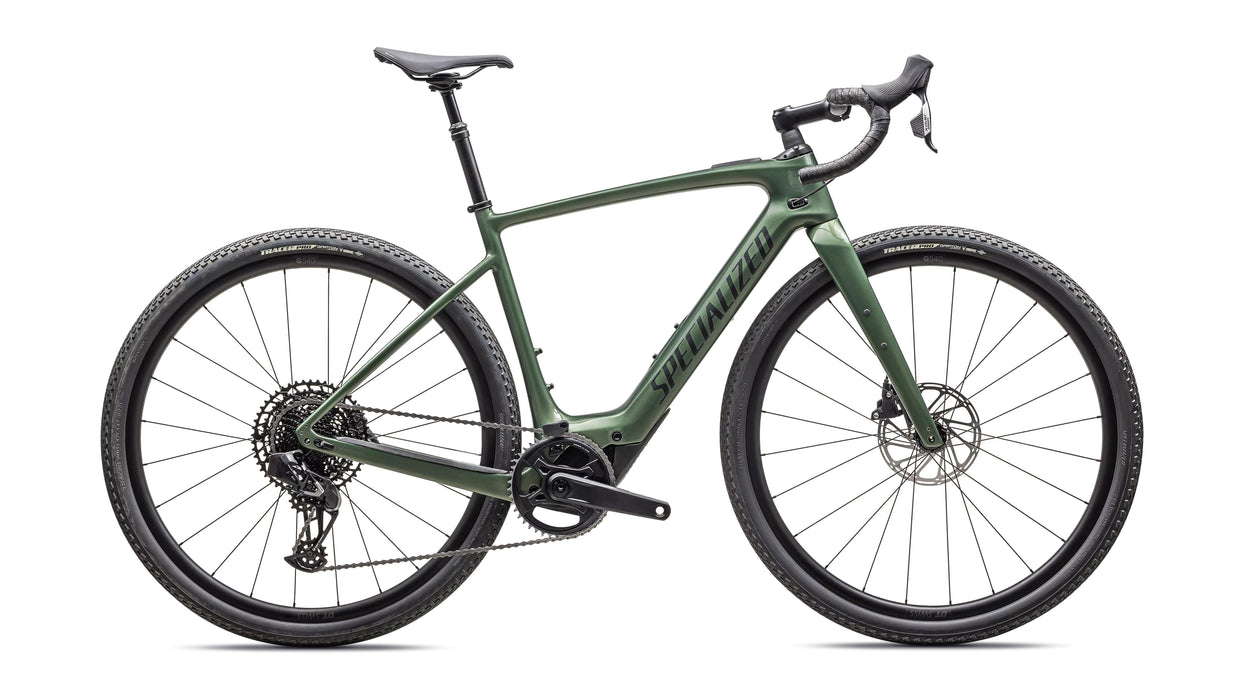 Specialized Turbo Creo 2 Comp Demo size 58 Cypress Metallic Black Liquid Metal