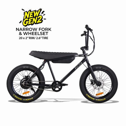 ZOOZ Ultra Ripster Gen 2 GLOSS BLACK side profile