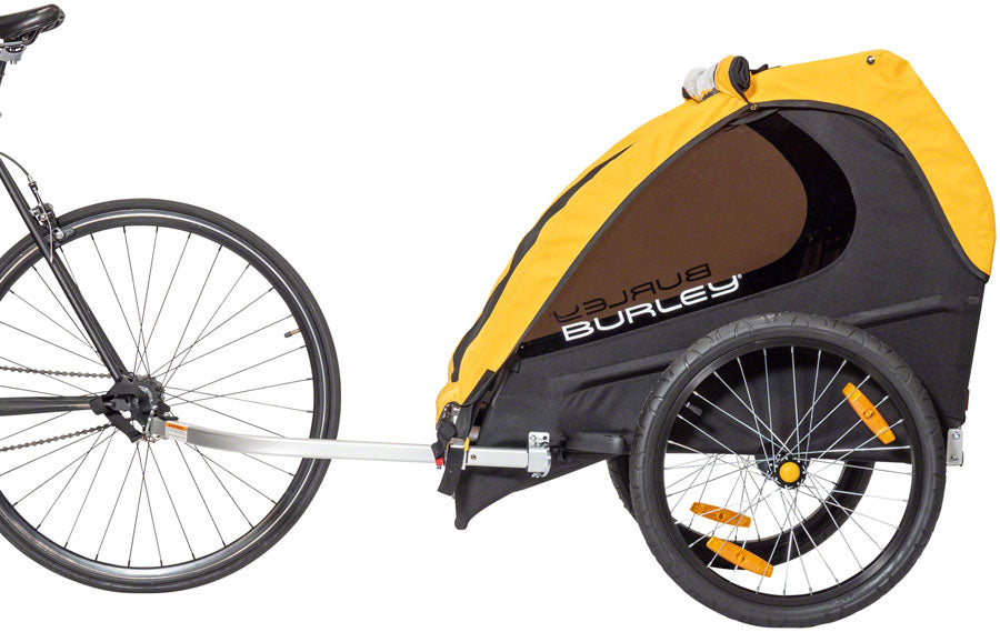 Burley Bee Child E-Bike Trailer Double, Yellow